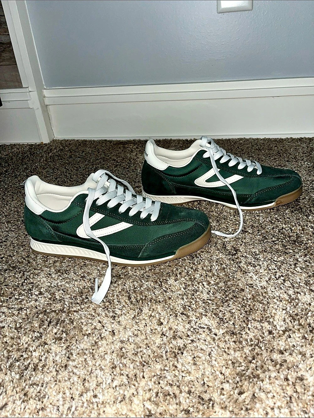 Tretorn Rawlins 2.0 Green & White Sneakers